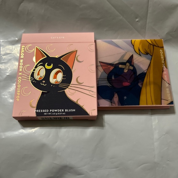 Sailor Moon X ColourPop Pressed Powder Blush in CAT’S EYE 0.21 oz New in box - Picture 9 of 11
